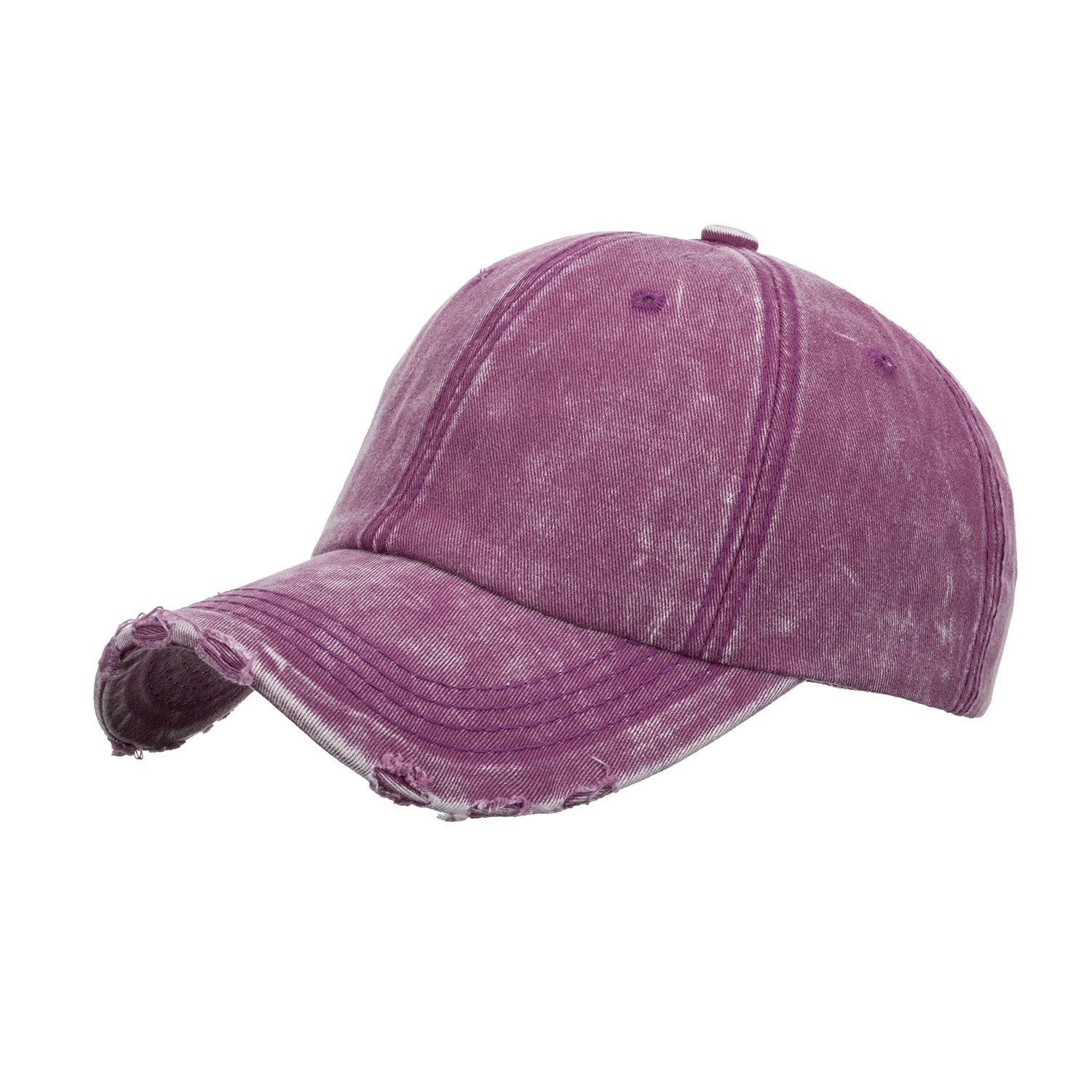 Wholesale Denim washed baseball cap plain casual baseball cap